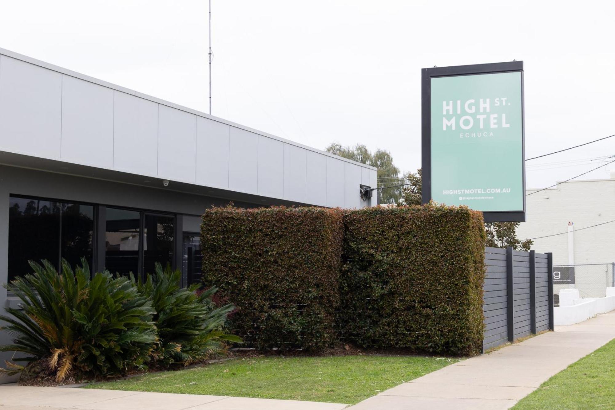 High Street Motel Echuca Bagian luar foto