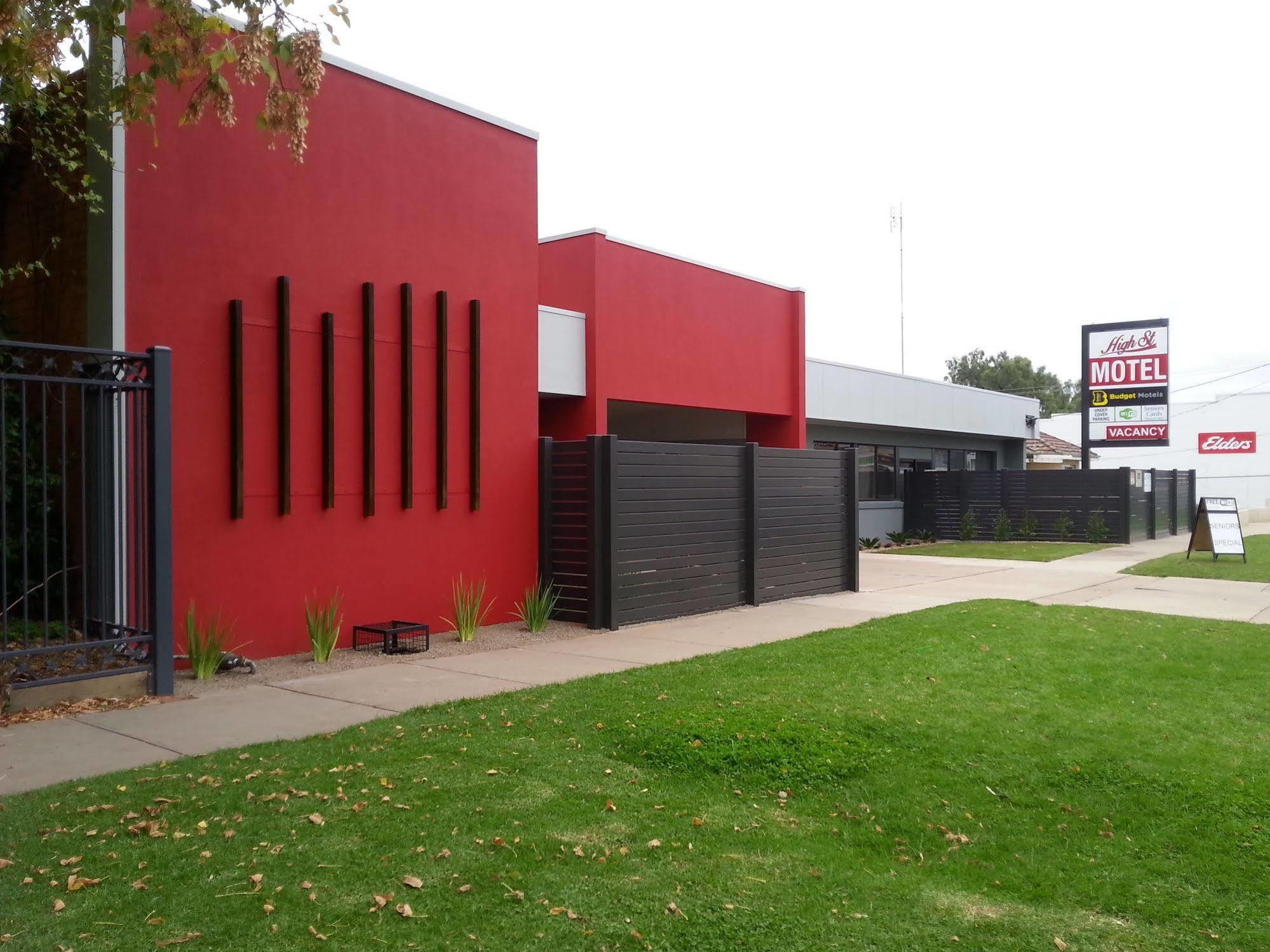 High Street Motel Echuca Bagian luar foto